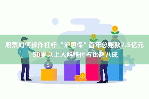 股票如何操作杠杆 “沪惠保”首年总赔款7.5亿元 50岁以上人群赔付占比超八成