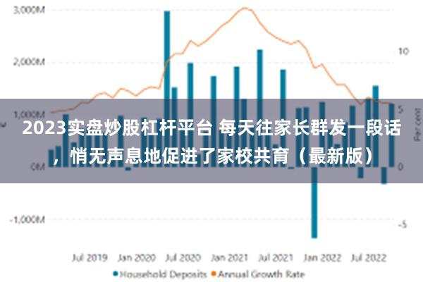 2023实盘炒股杠杆平台 每天往家长群发一段话，悄无声息地促进了家校共育（最新版）